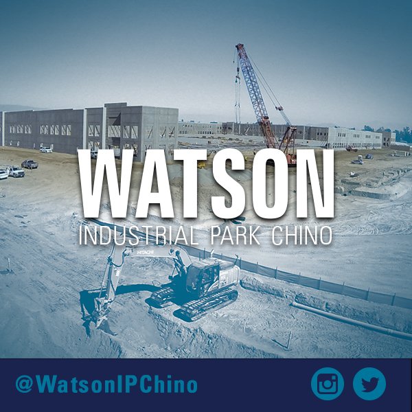 Follow @WatsonIPChino the future of #industrialparks in #SoCal #CRE #36ftclear #MasterPlanned #StrategicSuccess #Chino #IE