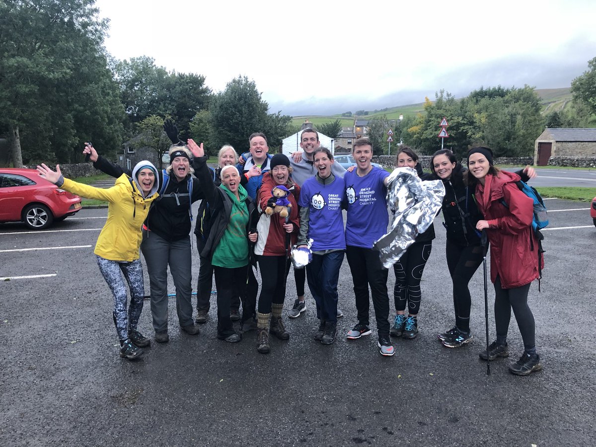 W E  D I D  I T 🙌🙌🙌🎉🎉🎉 26 miles, 12 hrs. The conditions were, erm, #challenging but #teamworkmakesthedreamwork and everyone showed grit and determination 👀#rememberwherethemoneygoes was our motto #HRY3P #yorkshire3peaks @WeAreSUGM @placemadebyyou @GOSHCharity