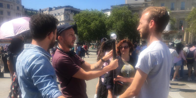 virtrealitytime's tweet image. 360 / #VirtualReality #Filmmaking Hands On Workshop!!
#VRWorkshop #Raindance @vrgears @Raindance 
bit.ly/2CXcQMp