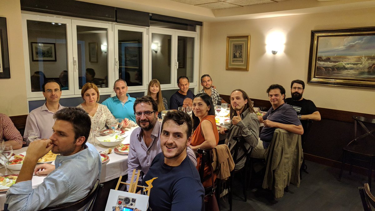 ToneVays's tweet photo. #Madrid is Awesome, thank you @MeetBMad for organizing this #Bitcoin quasi-Carnivory (un-official) Dinner w/ @LeahWald @LeonBlockchain @luisc2g @BlockchainES @FacesLightning @AlexPreukschat @jori_armbruster @Imolman @josorio1916 @FlixFuertes https://t.co/DMb16phGYR