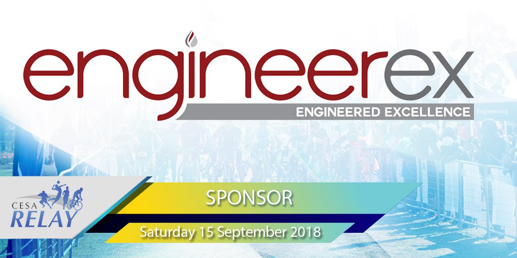 The_CESA's tweet photo. A huge thanks goes to #Engineerex for sponsoring today's #CESARelay. It's been an action packed day so far and looking forward to finding out who will come tops at the end of the event. https://t.co/kxrG4rXBqI