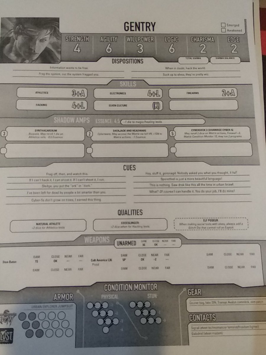 LanzaosDSeattle's tweet image. #shadowrunAnarchy humano que quiere ser elfo... tch