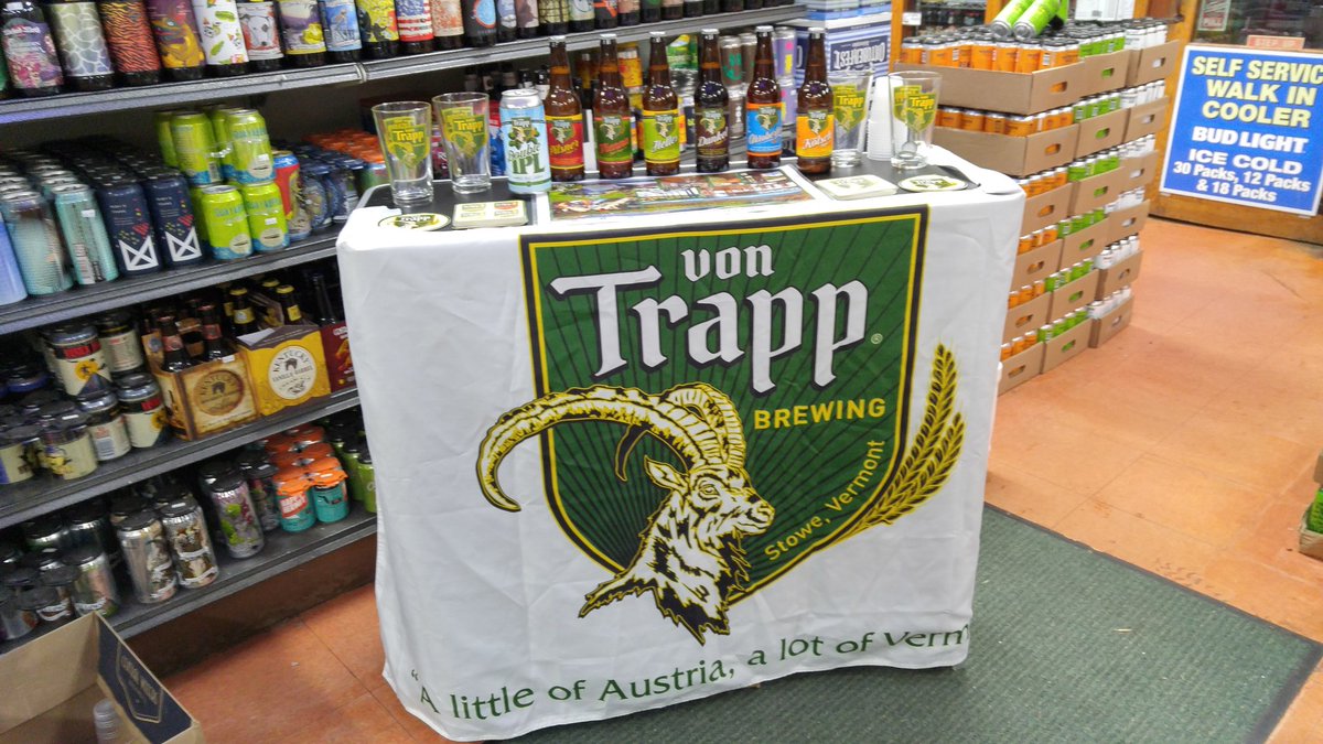 postaljake's tweet photo. Doing the fun job tonight! Maybe someday this will be the regular job And the fun job! Prost 🍻 
Pouring til 7pm  #vontrappbrewery  #fridaybeers #vermont #craftbeer #drinklocal #lagers #lagerthanlife #alittleofaustriaalotofvermont https://t.co/N4U0Q7XsOb