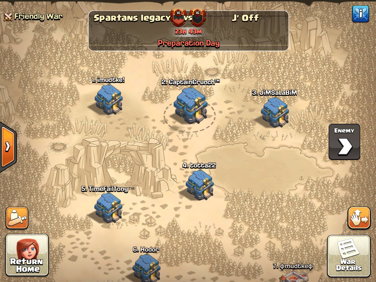 SpartansLegacy's tweet photo. This is what an Invite breakdown should Ƒʉͫcͧкͭιͪηͣ be!!! 6/13/31 50v50 hype!!!! Good luck @JOFF_Clan LFG!!! #ClashOfClans #CWLInvite https://t.co/zzi1YKbz3N