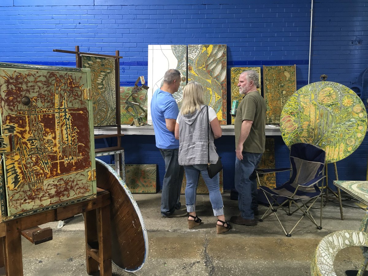 The best in contemporary furniture, yes. But there’s more <a href="/FShoCLE/">F*SHO Cleveland</a> Leather goods, T-shirts, wall art, and “toys”. Come on down. Free admission and it’s on until 10 pm. #FSHOX2018
