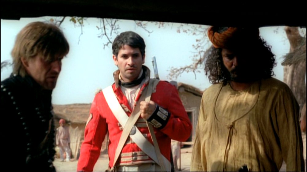 razajaffreyfans's tweet photo. POTD: From #SharpesPeril, 2008. #razajaffrey #seanbean #rajeshkhattar #dailyraza https://t.co/gpM7H4xQCZ