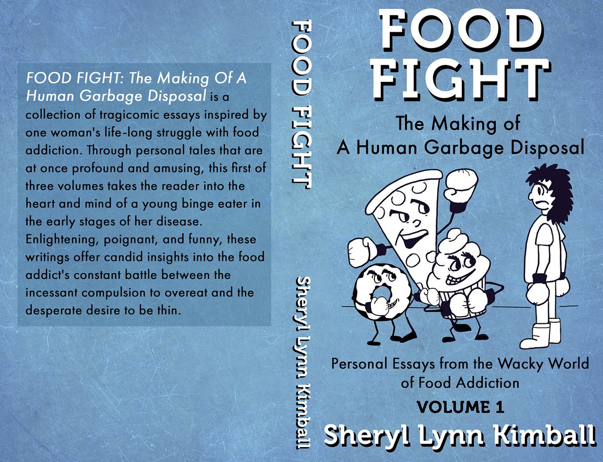 SherylTheWriter's tweet photo. GET IT NOW at https://t.co/FyqyYlhxZS! #foodaddict #foodaddiction #eatingdisorders #emotionaleating #selfhelp #selfcare #recovery #OCD #compulsiveovereater #memoir #addiction #essays #nonfiction #humor https://t.co/fa8n448oyr