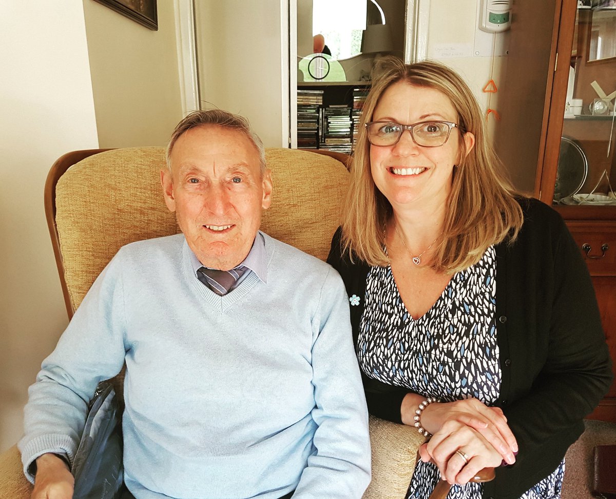 shelaghjane's tweet photo. Me and my lovely dad #birthday #82notout #cricket https://t.co/R631qAb3Y9