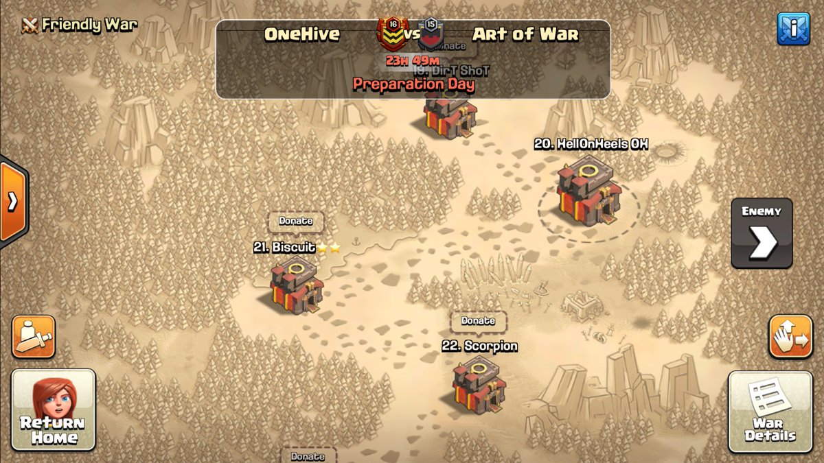 OneHiveCoC's tweet image. CWL S5W2 OH vs AoW 
WOOOOOOOOOOOOOOOOOOOOOO! GL! @ArtofWarCoC @champwarleague