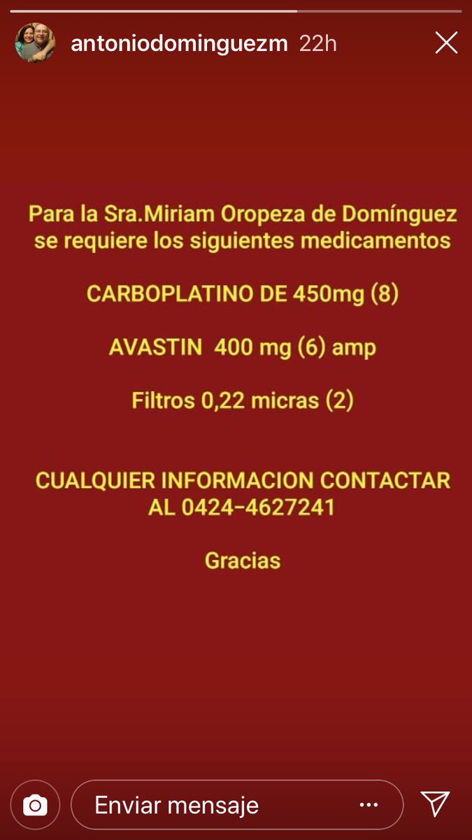 eacademico's tweet photo. Dios multiplique su generosidad y altruismo .. RT URGENTE SE NECESITAN ESTAS MEDICINAS .. comunícate .. https://t.co/7WFml6CkI1