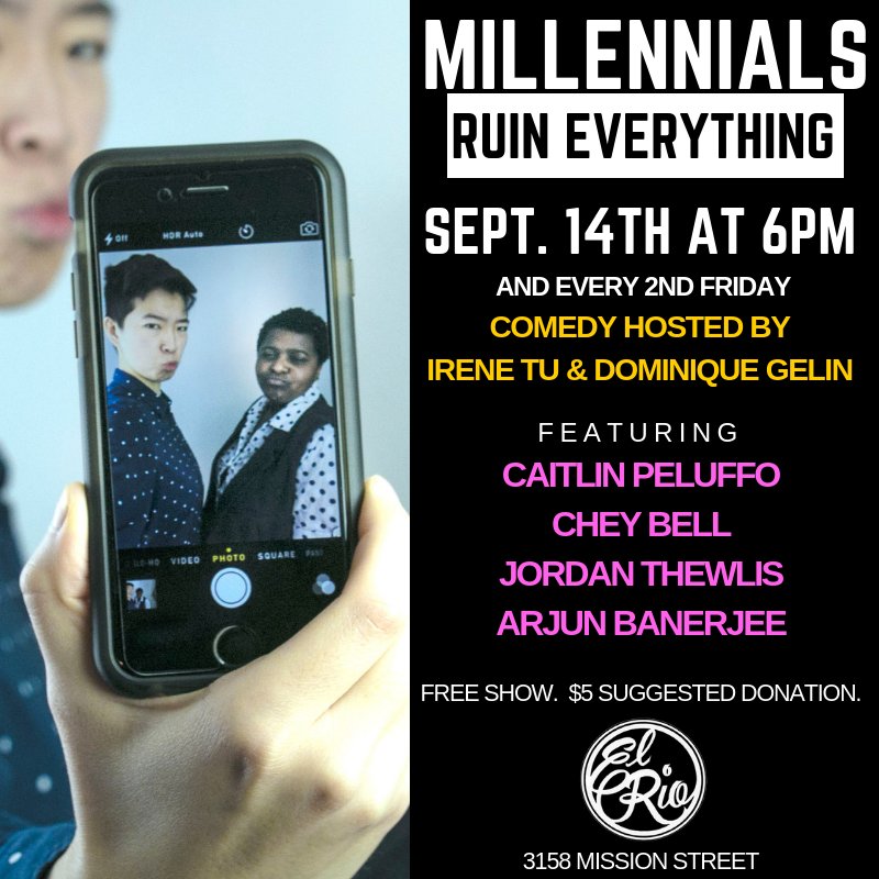 ew_millennials's tweet image. Tonight! Free Oysters at 5:30, Free comedy at 6! Our headliner is in from NY to make you piss your pants laughing/ you're welcome 😉