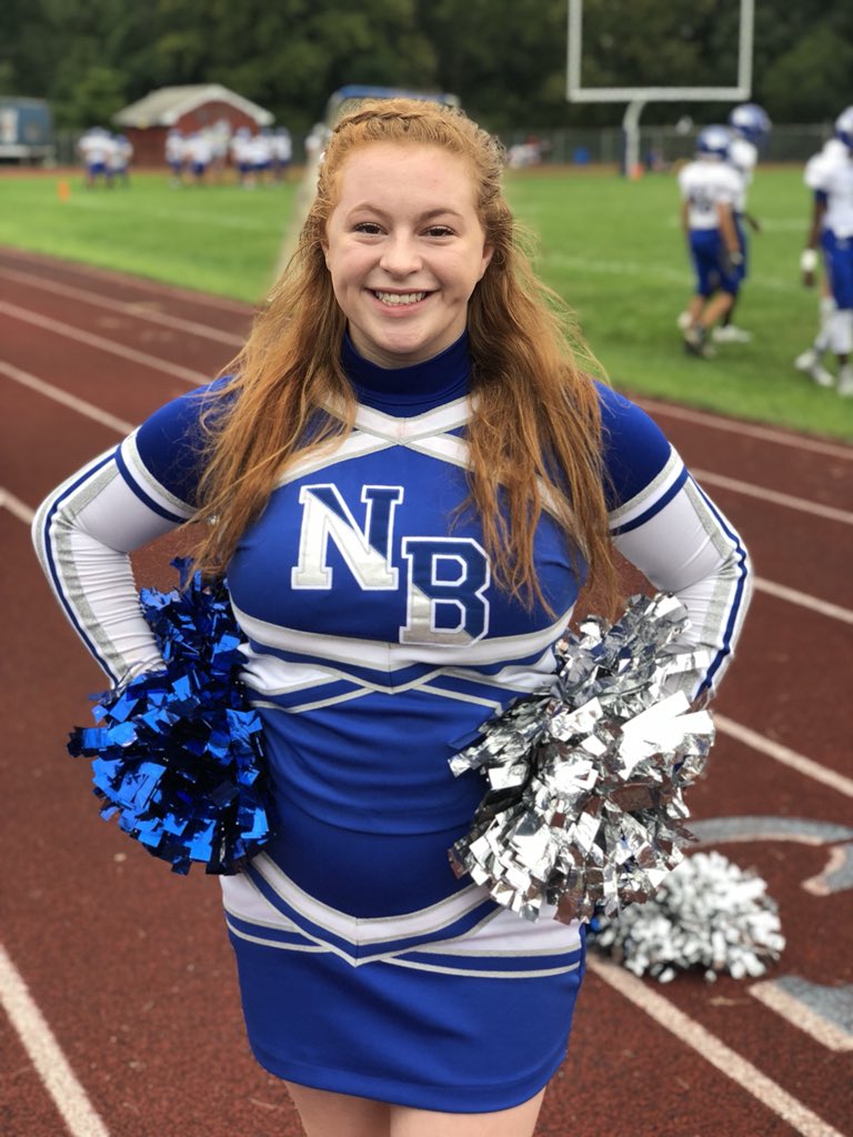 Tonight's cheerleading senior spotlight is Emma! Emma is taking AP psychology classes and wants to study psychology in college. Thanks for bringing your outgoing personality and enthusiasm to our squad!