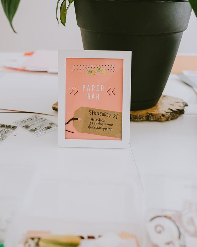 creativesclub's tweet photo. The Paper Bar has been a huge hit. 🎉
Thanks to @noodoso, @retrohipmama, and @onecraftypotato for supplying the goodies for everyone to dig through and use in their projects throughout the weekend! 😍
#tccgatherandcreate #thecreativesclub
-
Photo by @s… https://t.co/jKdAmemCAP https://t.co/KeFnFujSWx