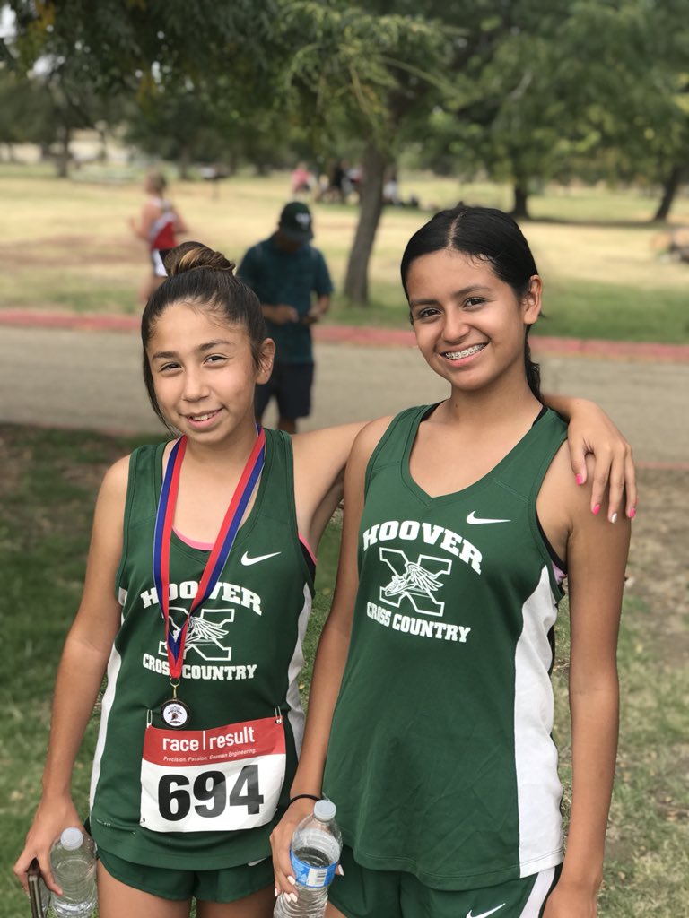 Freshmen Girls - Sanger Invite
Jasmin Garcia (18th Place!
Julia Martinez 
Great job girls!
