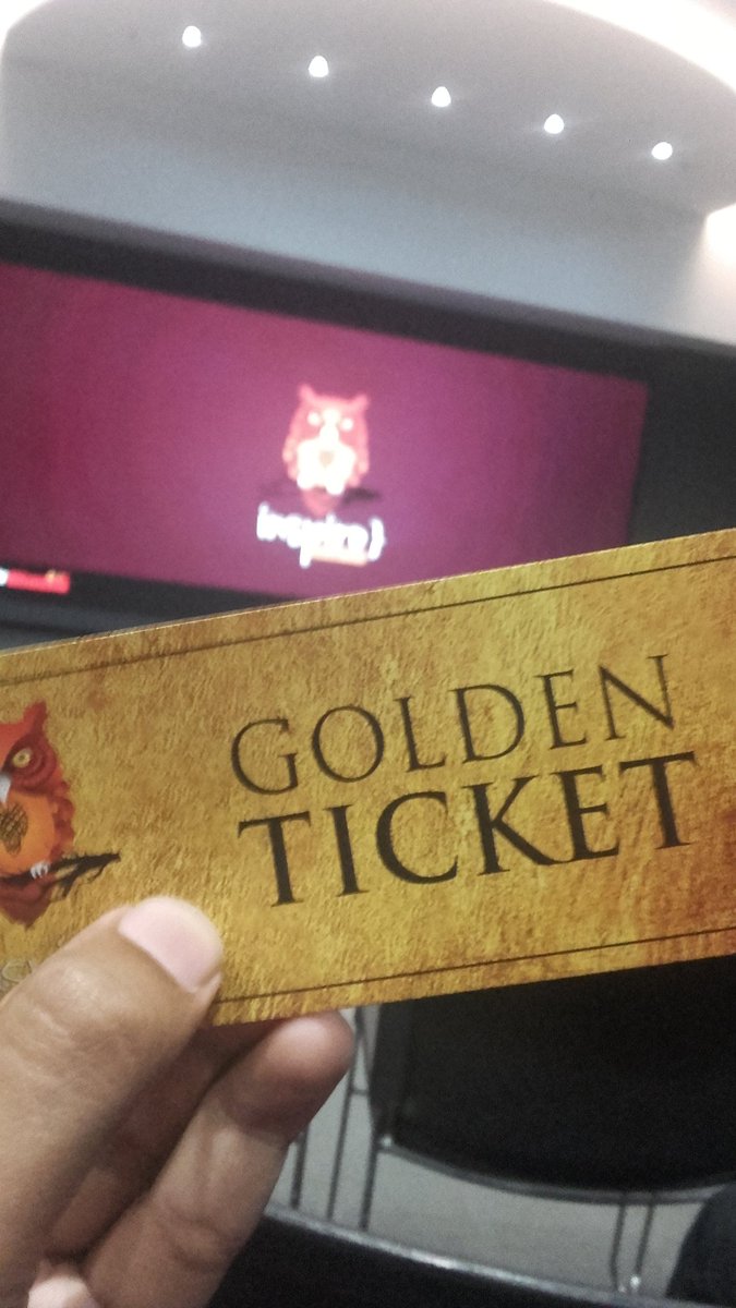 CrizBale's tweet image. Golden Ticket of #Inspirocamp18 😍
#Bhasha #GoogleCroudSource #GGSLK @GGSLK_