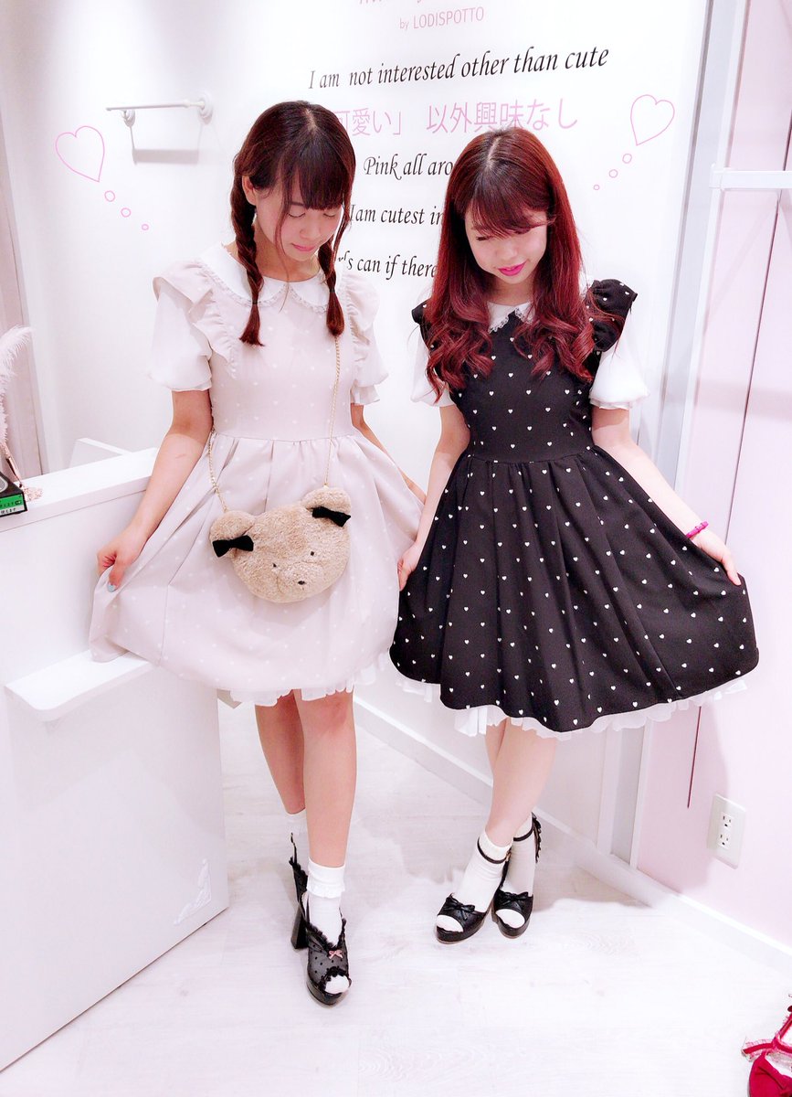 Heart Dollyワンピースmille fille closet黒M