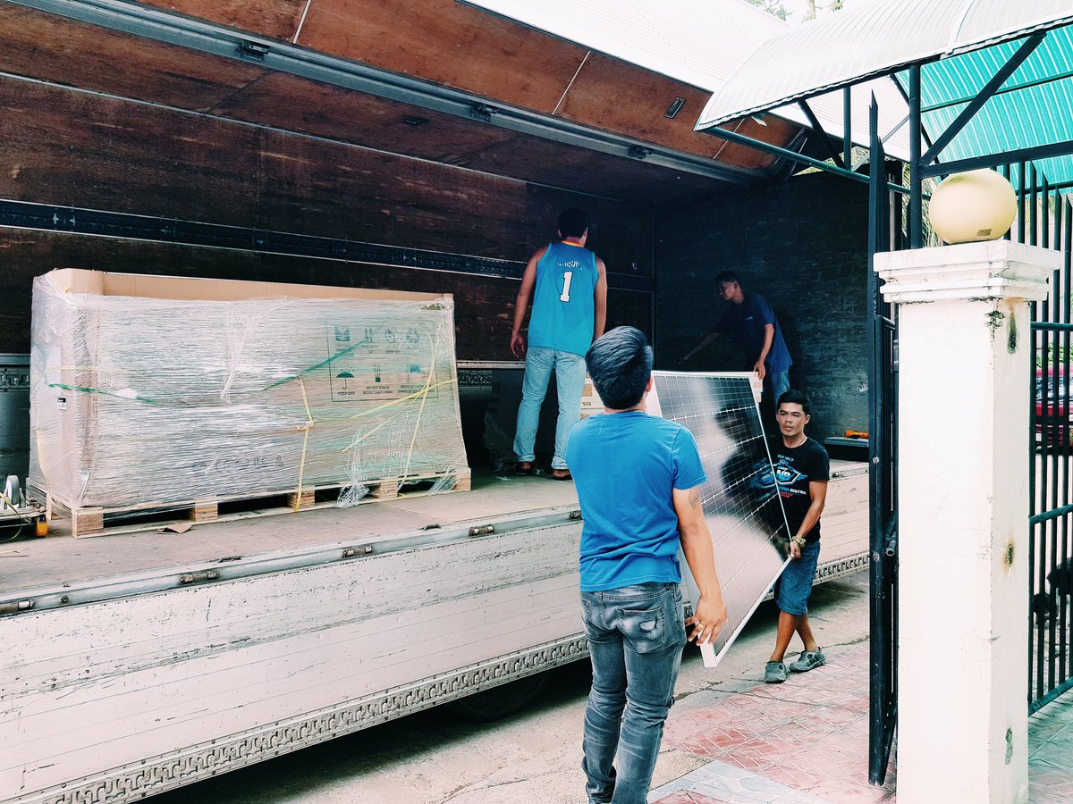 easysolarph's tweet photo. Just delivered Solar Panels & other materials at the site. Ready for residential installation tomorrow . #solarinstallation #residentialsolar #solarcebu #solarenergysystems #savemoney #lowerelectricitybill #solarph #RenewableEnergy #easysolarph #solarpower #solarpanels #solar https://t.co/BST7Q8zLfD