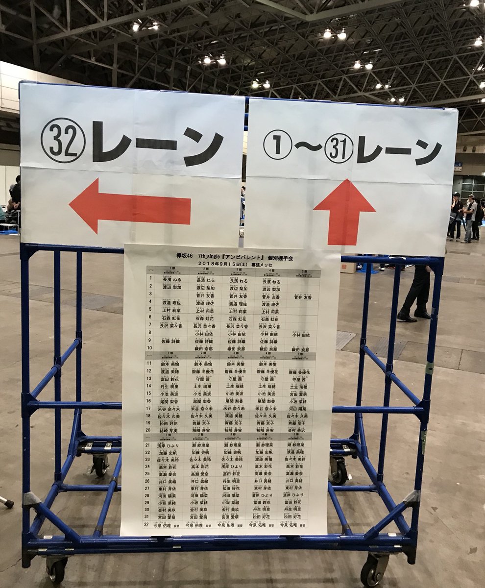 欅坂46個別握手会