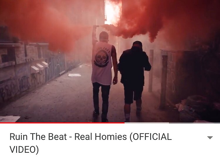 RuinTheBeat's tweet photo. In case you guys missed it,“Real Homies” IS OUT!
Really stoked about how this video looks after  a long time of hard work💥🔨
Link:
https://t.co/BvjaaZnyFM
Spread the fire 🔥🤘

#NewMusicAlert #newmusic #HipHop #360video #Rap #Rappers #montreal #punkrock #news #new #eminem #dope https://t.co/tuM5pxpFn3
