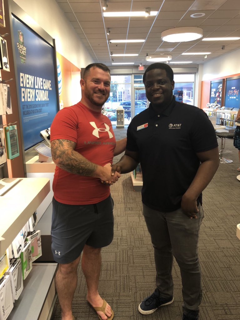 Joseph gets Hilltop’s First #FirstNet activation of many #Portables #iPhoneXS @ATTPortablesEVD @attportables