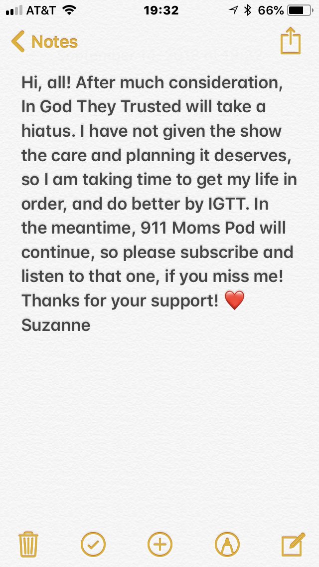 InGodTheyTrust's tweet photo. I’ll be back - better than before! #ingodtheytrusted #hiatus #truecrime #tcpods https://t.co/nFZo9E8DnF