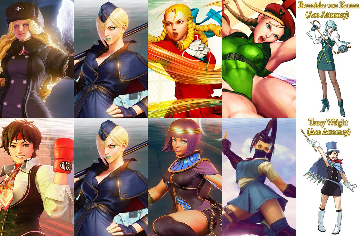 Noriyukiworks Sfvae に登場するコラボコスチュームの予想 その15 コリン ルシア E本田 ジュリ The Possibile Collab Costume I Imagined For Sfv Characters Part15 Kolin Lucia Ehonda Juri Streetfighter カプコン Capcom ストv スト5