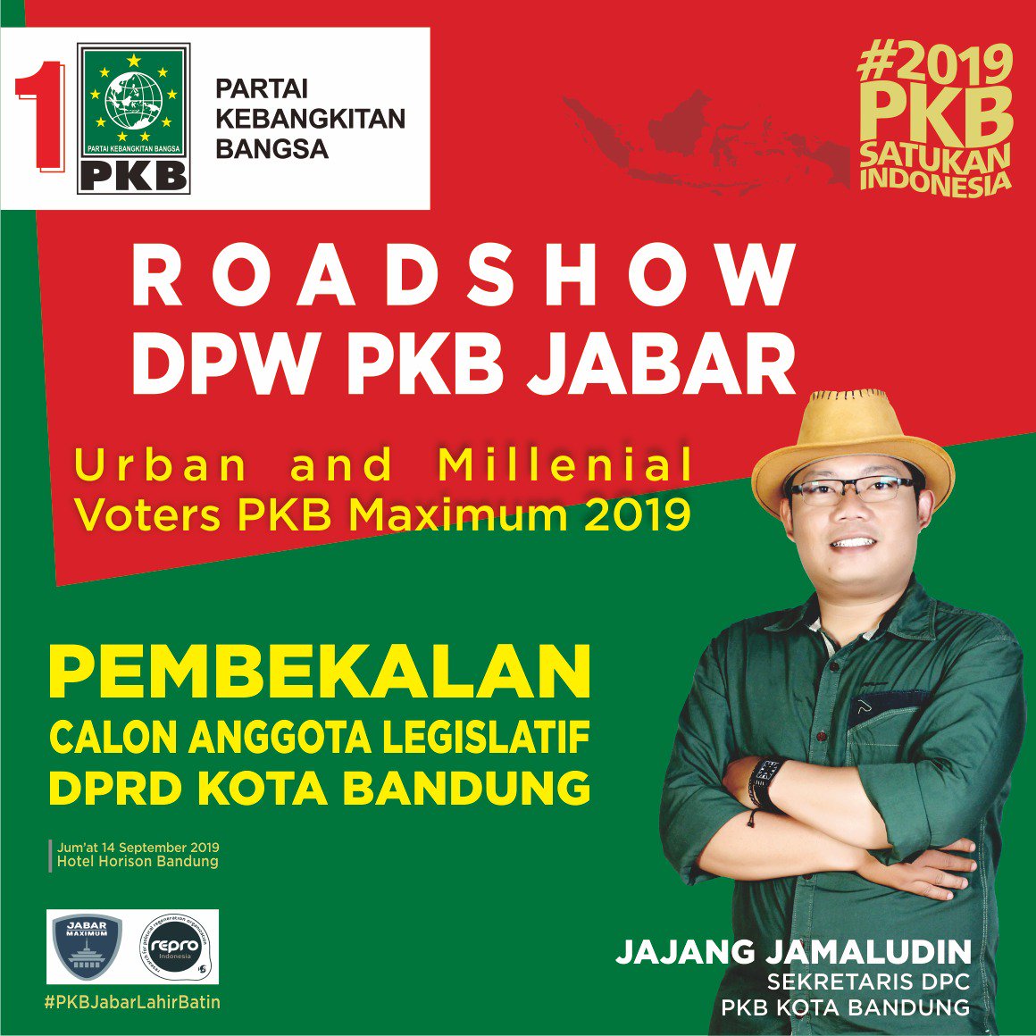 ayo bergerak...menangkan PKB
<a href="/cakimiNOW/">A Muhaimin Iskandar</a> @KangSyaifulHuda <a href="/ridwankamil/">Ridwan Kamil</a> <a href="/uuruzhan/">Uu Ruzhanul Ulum</a>