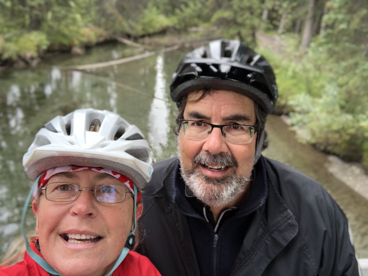 Denise13F's tweet photo. When you rock 13miles\20.92kms biking trails after a run you feel like a #badass even if the last 2 miles kicked the energy right out of you. Biking up tunnel mountain. #SeptemberToRemember
#SeptemberCare https://t.co/GtDJdNNQ3u