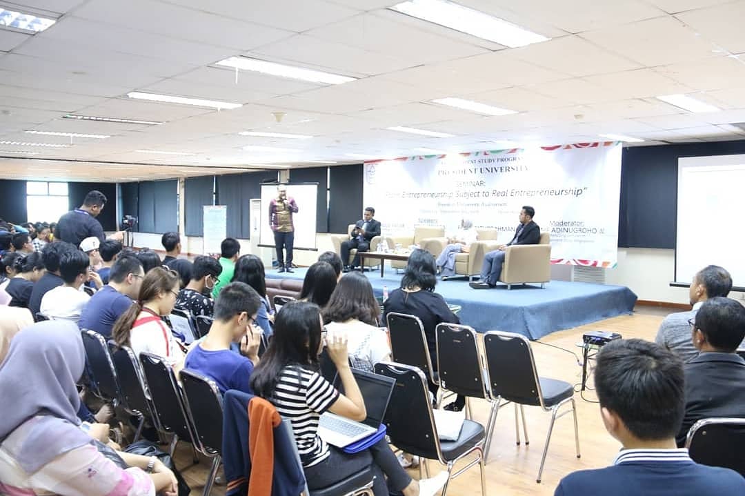 Management Study Program President University held a seminar titled “From Entrepreneurship Subject To Real Entrepreneur”

Read More: Source: president.ac.id/p/148-news/det…

#joinpresuniv #entrepreneur #entrepreneurship