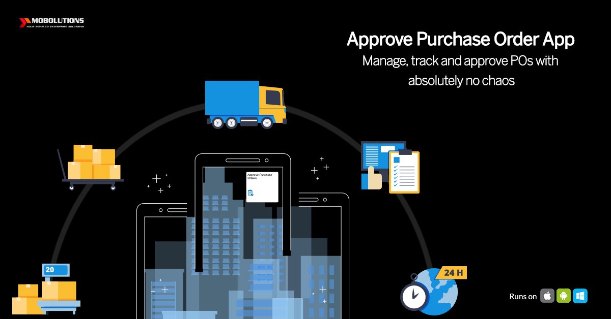 Approve Purchase Orders App assist you in the #MaterialManagement wherein you can view the details such as the approval note, account assignment, attachments, item details and price conditions #SAP #GoMobile #PO #FioriApps #EnterpriseMobility #Mobolutions  bit.ly/2MuJODd