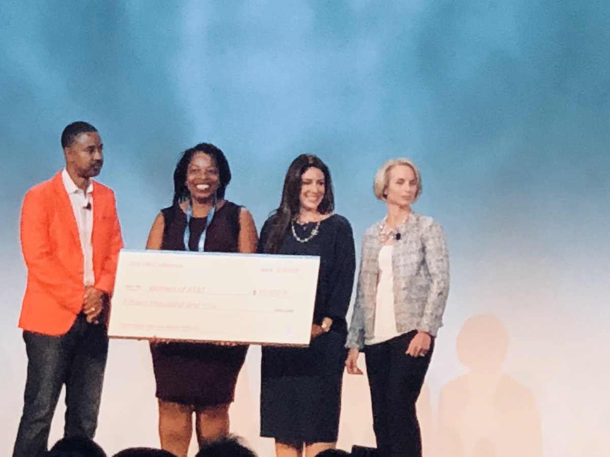 LorenaGWOA's tweet photo. Congratulations to @WomenOfATT_ERG winner of the ERG in Action Award for Hurricane Harvey Relief!! #ATTERG18  #LifeATATT @canady_stacy @MelissaBahoora https://t.co/7fjGzduQUB
