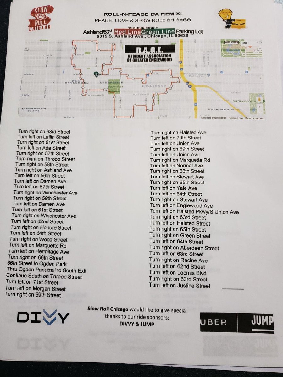 ChicagoCAPS07's tweet photo. Come join us along the route! @ChicagoCAPS07 @IamEnglewood #ThinkOutsideDaBlock "Roll in Peace" @ChiPDCommunity @tmwkenglewood https://t.co/lAKZ2I9EjY