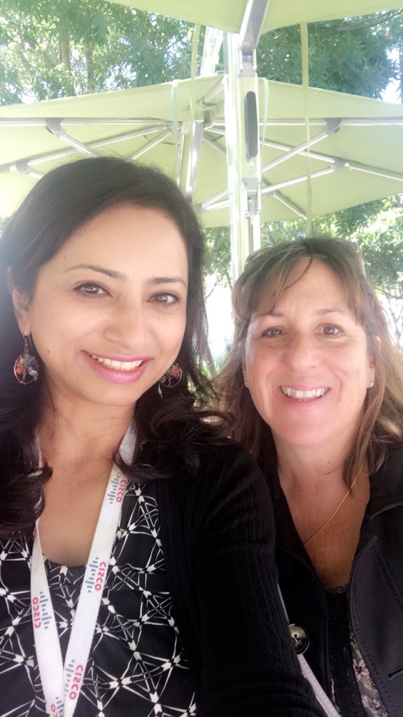 VarshaKanwar's tweet photo. "When 1 teaches, 2 learn" Thank U 🙏 Renee Carpenter, #Cisco #DigitizationOffice and San Jose @Connected_Women co-lead, for your time today and for being so open &amp; generous sharing your best practices, expertise in #communicationsframework #businessmodels
#WeAreCisco #WomenInTech https://t.co/vaaJP8Q7Vk