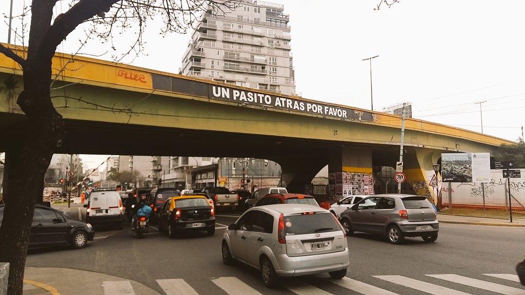 RQDJS's tweet image. Chau Puente de Juan B Justo...#puente #BuenosAires #chau #tevamosaextrañar