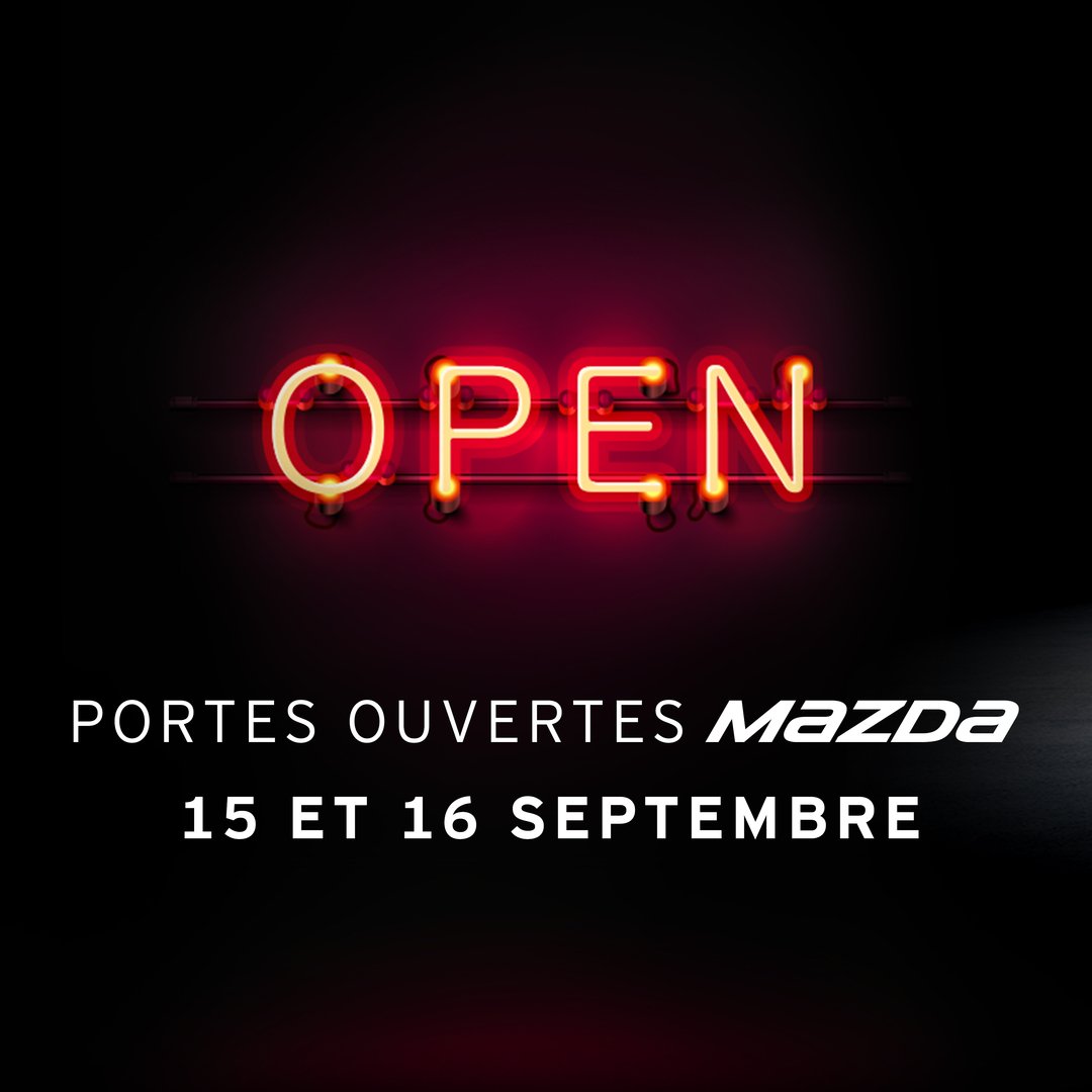 Mazda_Rennes's tweet photo. Ce week-end, nous vous ouvrons nos portes (dimanche inclus) !

Faites rimer rentrée avec nouveautés Mazda.
10 810€ de remise pour l'achat d'une Mazda3*, c'est tentant non ? 😉

  #DriveTogether

* Véhicule de démonstration 10000KM. Conditions en concession https://t.co/sV0MFq7xeT