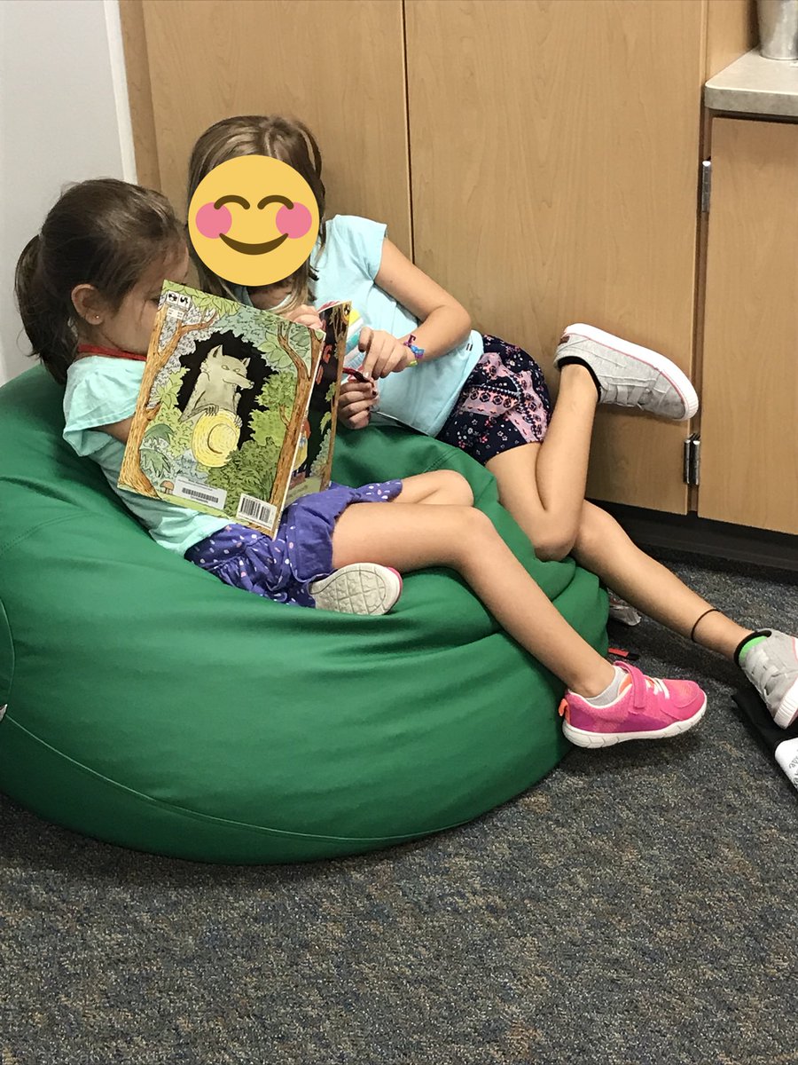we1stgrade's tweet photo. Reading with a buddy always brings joy! Love watching them love reading together. @WEinKaty https://t.co/Rq1nO7flZ2