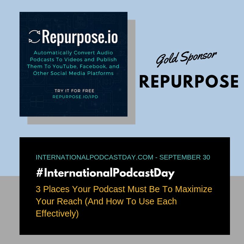 podcastday's tweet image. Our official 30+ hour schedule for #InternationalPodcastDay!