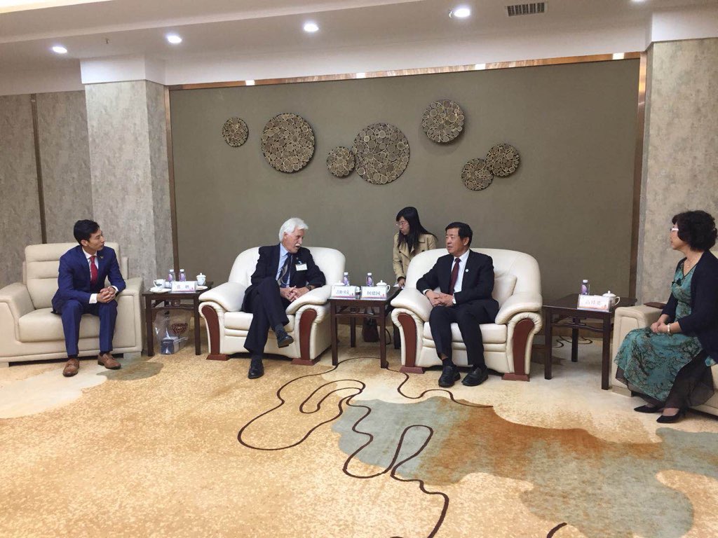 Jimbaker48's tweet image. In Yinchuan attending the 60th Anniversary celebration of Ningxia University, one of our outstanding partner universities.