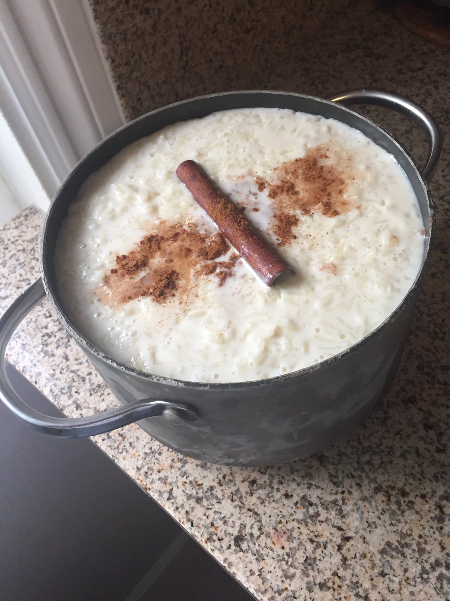 I’m including a recipe for arroz con leche in the back matter of a picture book I’m working on. I’m at the recipe testing, tasting, tweaking stage.  #food #diversekidlit