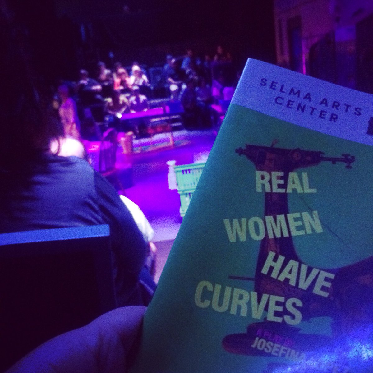 Real Women Have Curves at @selmaartscenter #blackboxtheatre #goseeashow