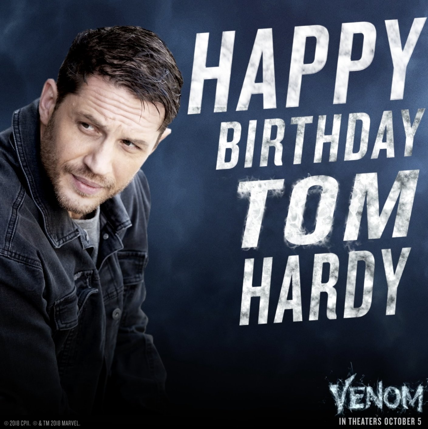 Happy Birthday to the ultimate human host, Tom Hardy. 
