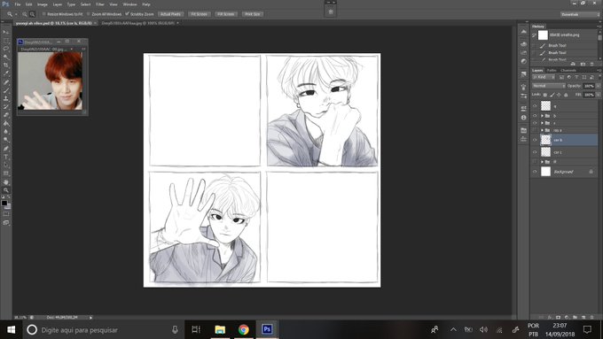 i swear to god draw yoongi relaxes thehellout of me i dont even know howwhy 