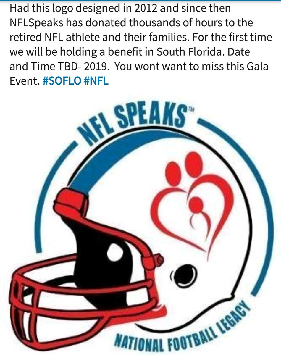 NFLSpeaks's tweet photo. Coming in 2019 #SOFLO  #charity Gala  Event #retweet @NFLRT #gala #charity #beneventolecce https://t.co/JexszjJRd5
