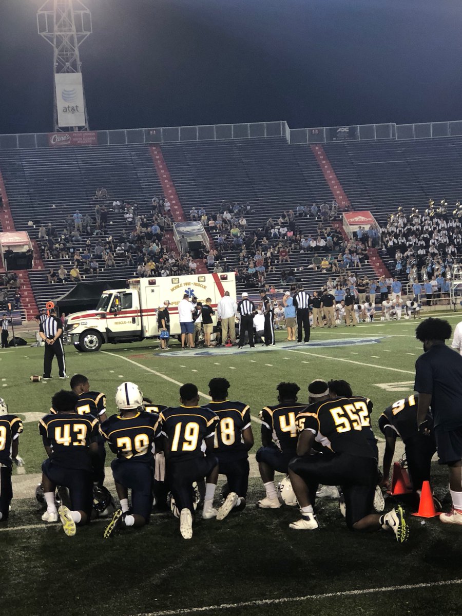 mhstailgate's tweet photo. Much love to the player put in this situation. Murphy prays for a fast recovery. https://t.co/yq3MGwJVVo