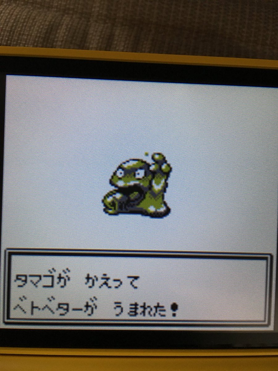 色違いポケモン紹介 Vc産ベトベター 自由に生きてあそblog