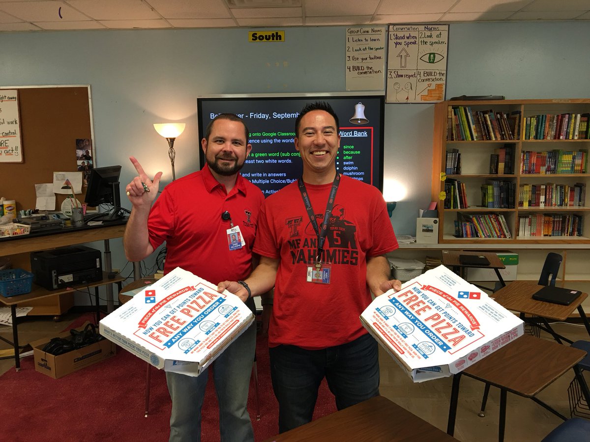 Get your guns up!  Congrats to our Panther Pack staff member of the week Joseph Cope!  We all appreciate you.  Thank you to Dominos Pizza on Parkway Drive for sponsoring our Panther Pack staff member of the week!