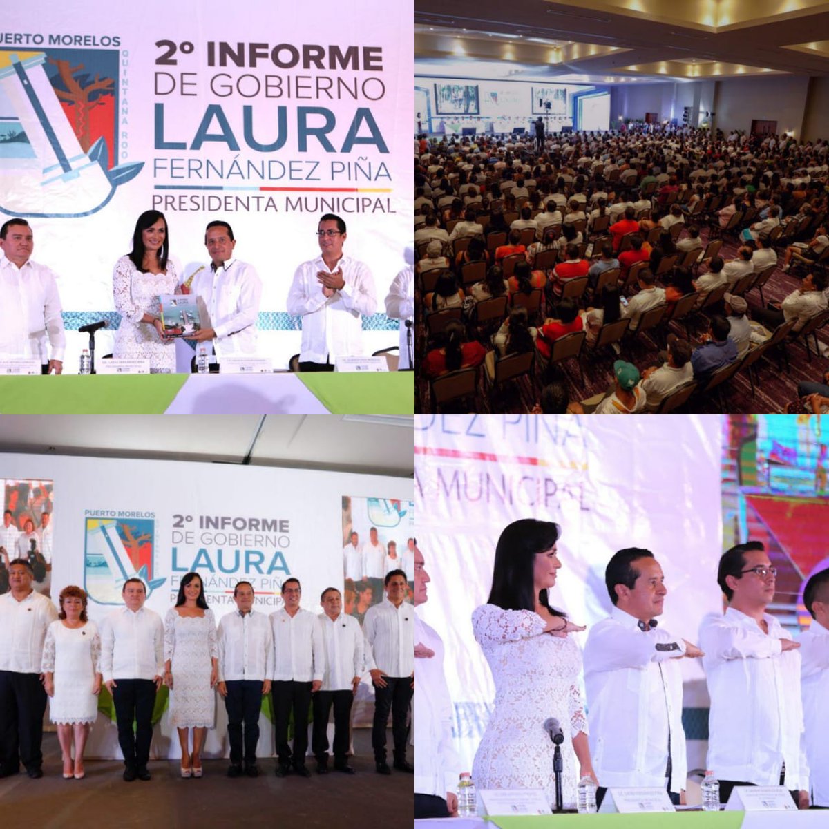 En el #2doInformeLauraFernandez @ICCALPMORELOS <a href="/PtoMorelosAyto/">Ayto. Puerto Morelos</a> @LFpuertomorelos #QuintanaRoo <a href="/solangeconchaa/">Sol Concha</a> <a href="/DIANELALORIA/">DIANELA LORIA</a> <a href="/Francis67713165/">Francisco</a> <a href="/SumarMente/">Mente Positivo</a> <a href="/KMayquetzal/">karla_mayquetzal</a> <a href="/chetubien/">Comunidad Chetubien</a> <a href="/cancunmio/">CancunMio.com</a> <a href="/iapqroo/">IAPQROO</a> <a href="/FENAMM/">FENAMM</a> <a href="/AlcaldesMexico/">Alcaldes de México</a> <a href="/SeguridadAMX/">Alcaldes Seguridad</a>