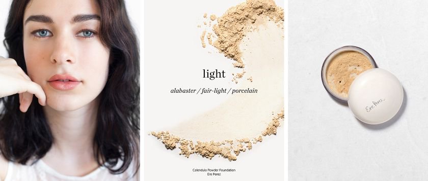 How to wear our beautiful, weightless calendula powder foundation #calendula #naturalbeauty #greenbeauty #naturalbeauty #ereperez buff.ly/2N3Q7mw