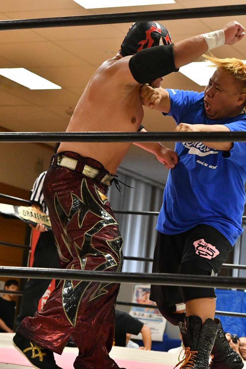 『チームでら9周年記念大会』9月9日(日)名古屋市、東スポーツセンター第2競技場15時試合開始 ＃pw_dera チームでら ＃プロレス