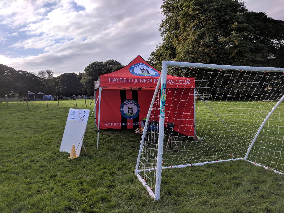 Sun's coming out for the Hayfield Show. Why not get up here and see if you're the Hayfield Hotshot